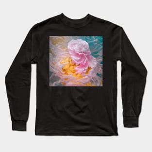 Flowing Flowers 42 Long Sleeve T-Shirt